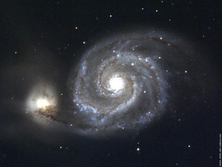La structure de l'univers